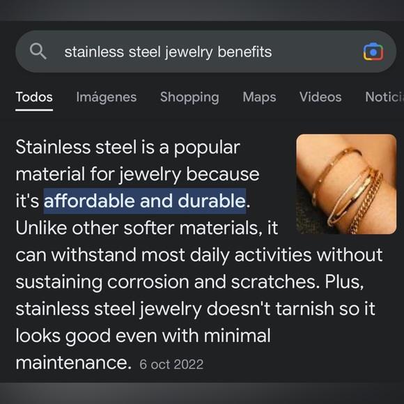 Mother of Pearl Star Blossom Bracelet Rose Gold - Picture 6 of 6